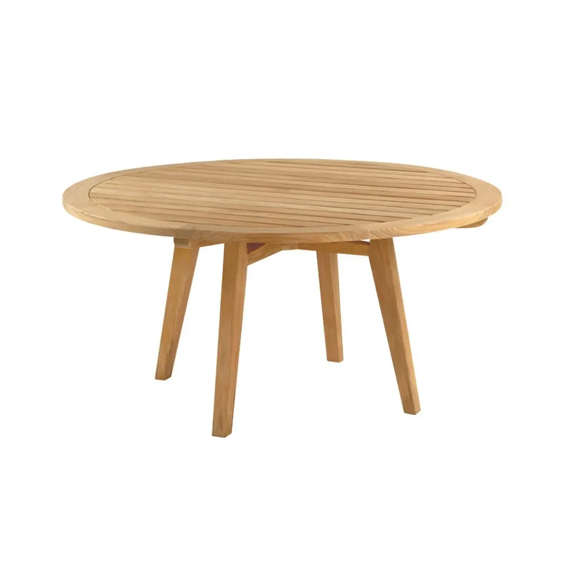 Algarve 60" Teak Round Dining Table