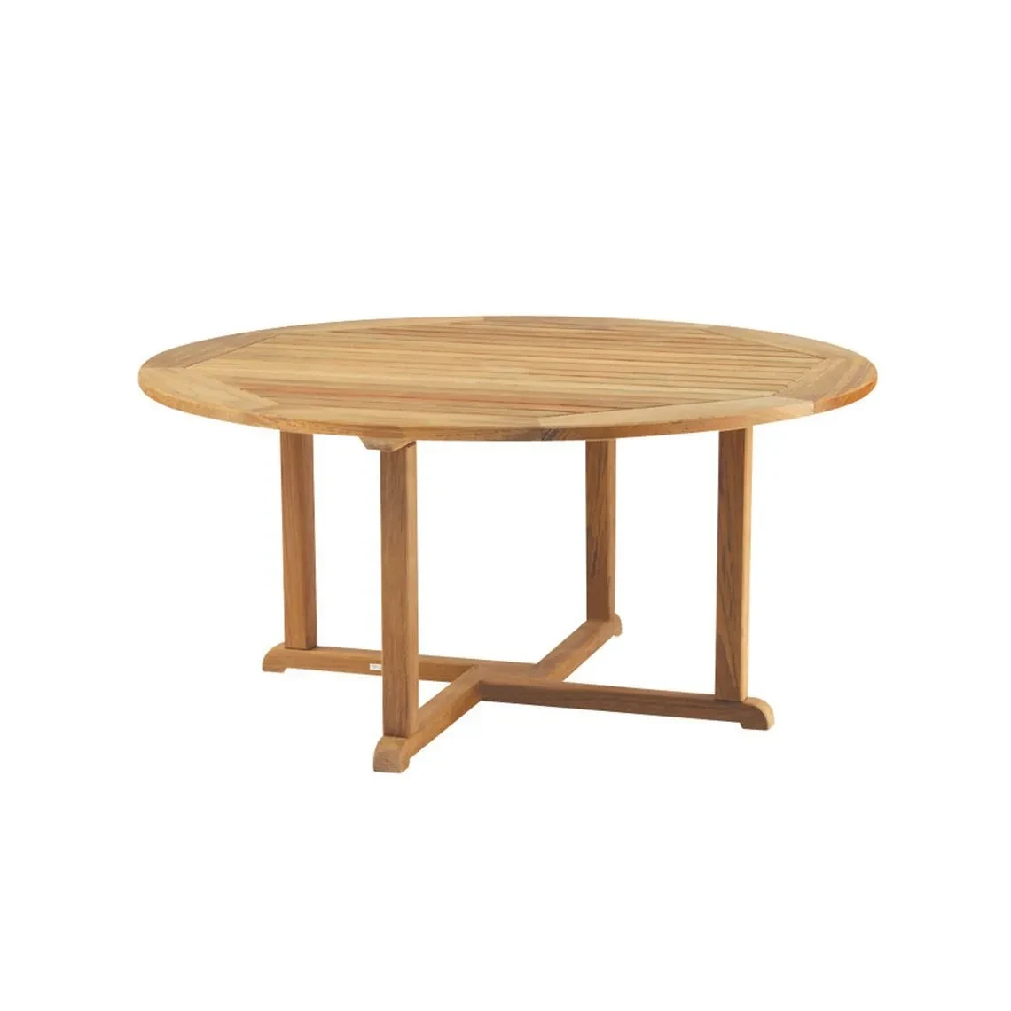 Essex 60" Teak Round Dining Table