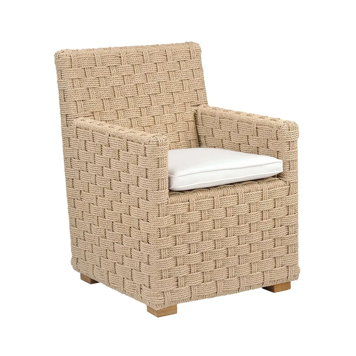 St. Barts Woven Dining Arm Chair