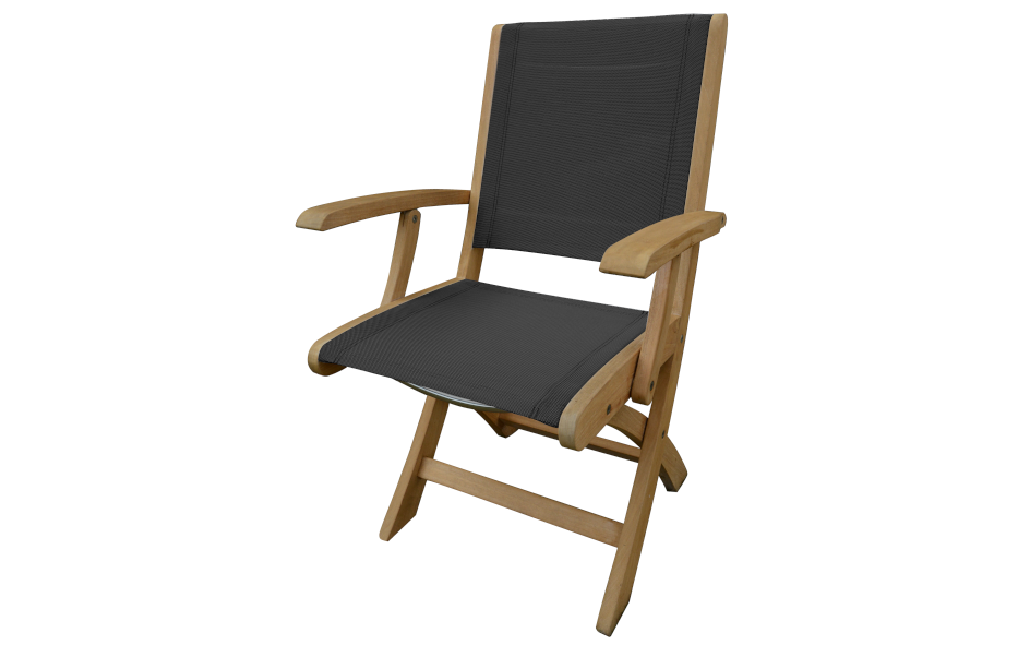 Riviera Folding Teak Arm Chair