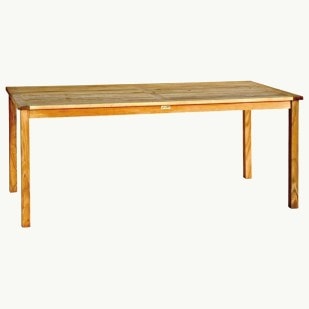 Brunswick 72" Teak Rectangular Dining Table