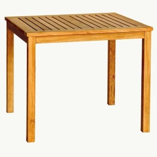 Brunswick 36" Teak Square Dining Table