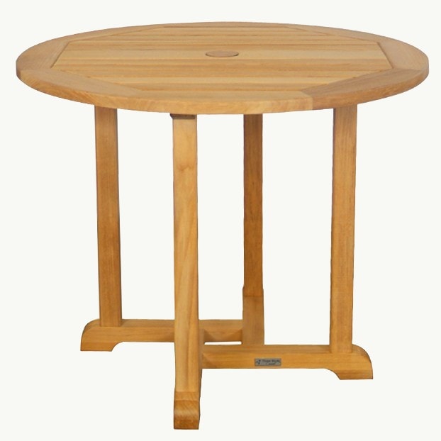 Oxford 36" Teak Round Dining Table